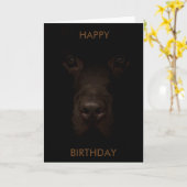 Labrador-Hundegeburtstags-Karte Karte (Gelbe Blume)