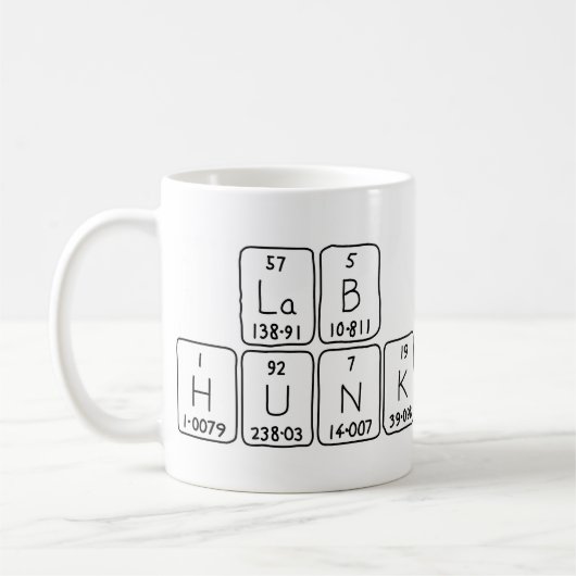 Labrador Hunk Tasse (Links)
