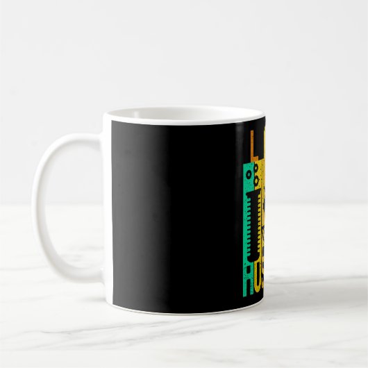 LABRADOR HUSTLE - #LABLIFE COFFEE TASSE (Links)