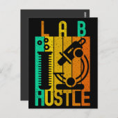 LABRADOR HUSTLE - #LABLIFE POSTKARTE (Vorne/Hinten)
