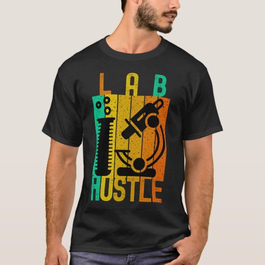 LABRADOR HUSTLE - #LABLIFE T - Shirt (Vorderseite)