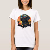 Labrador in Style T-Shirt (Vorderseite)