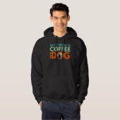 Labrador-Kaffee Hoodie (Vorne ganz)