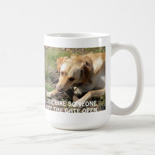 Labrador-Kaffee-Tasse Kaffeetasse (Rechts)