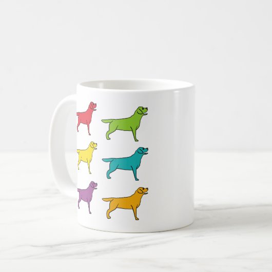 Labrador Kaffeetasse (Vorderseite Links)