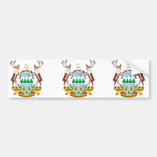 Labrador, Kanada Autoaufkleber (Vorne)