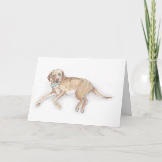 Labrador-Karte Karte (Vorderseite)