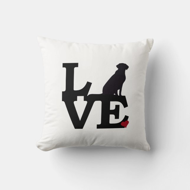 Labrador-Kissen Kissen (Vorderseite)