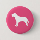Labrador-Knopf Button (Vorderseite)