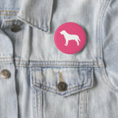 Labrador-Knopf Button (Beispiel)