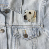 Labrador-Knopf Button (Beispiel)