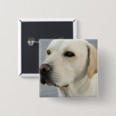 Labrador-Knopf Button (Vorne & Hinten)