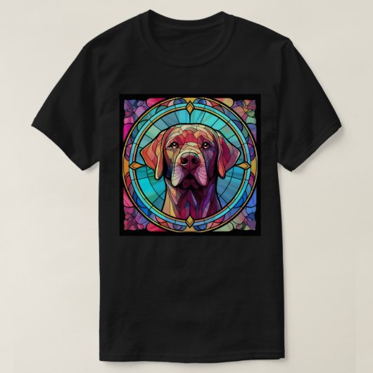 Labrador Kunstgalerie T-Shirt (Design vorne)