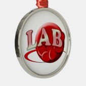 Labrador (LABOR) ErythrozytenCHRISTMAS ORNAMENT (Rechts)