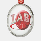 Labrador (LABOR) ErythrozytenCHRISTMAS ORNAMENT (Links)