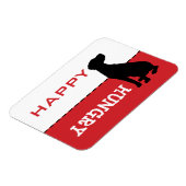 Labrador Labrador Catahoula Fütterte Me Hungerfest Magnet (Linke Seite)