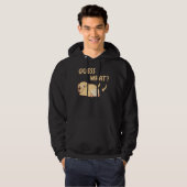 Labrador Labrador Dog Hintern Eigentümer Idee Comi Hoodie (Vorne ganz)
