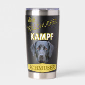 Labrador Labrador Hund Labrador Thermobecher (Vorderseite)