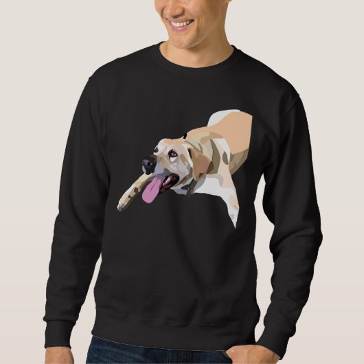 Labrador "Labrador" Retriever Sweatshirt (Vorderseite)