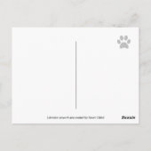 Labrador leckt Eiscreme-Labradore Postkarte (Rückseite)