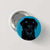Labrador-Liebe Button (Vorne & Hinten)