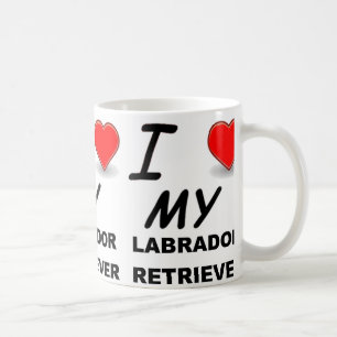 Labrador Liebe Kaffeetasse