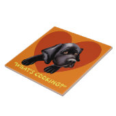 Labrador Liebe Keramik Küche Tile Fliese (Seite)