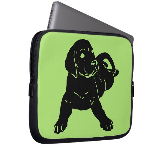 Labrador-Liebe! Laptop-Hülse Laptopschutzhülle (Vorne Rechts)