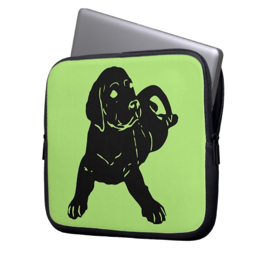 Labrador-Liebe! Laptop-Hülse Laptopschutzhülle (Vorderseite Links)