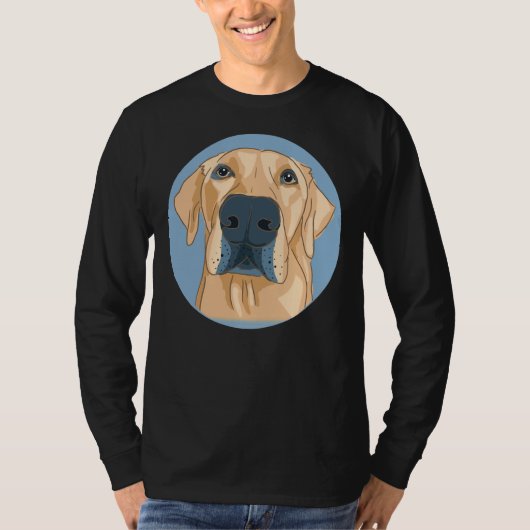 Labrador Liebe T-Shirt (Vorderseite)