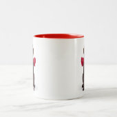 Labrador Liebe Zweifarbige Tasse (Mittel)