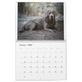 Labrador-Liebeskalender Kalender (Jan 2027)