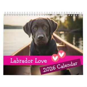 Labrador-Liebeskalender Kalender