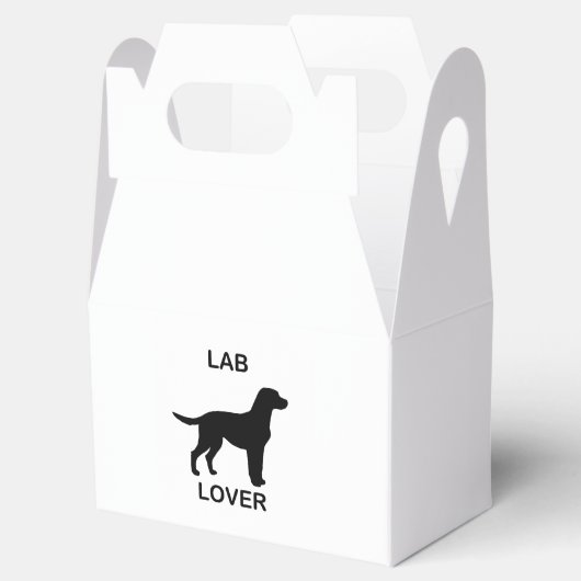 Labrador Liebhaber Geschenkschachtel (Geöffnet)