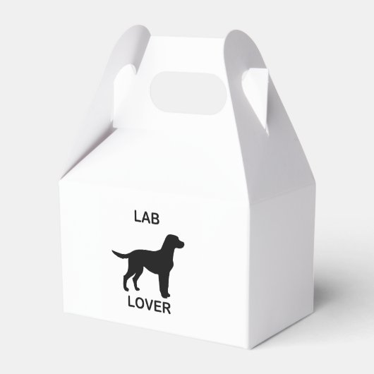 Labrador Liebhaber Geschenkschachtel (Vorderseite)