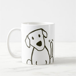 Labrador-Liebhaber-Hundegesichts-Tasse Kaffeetasse