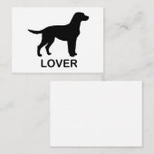 Labrador Liebhaber Mitteilungskarte (Vorne/Hinten)