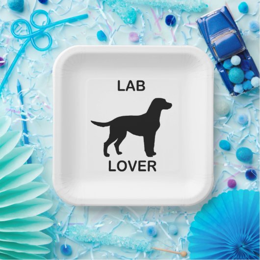 Labrador Liebhaber Pappteller (Party)