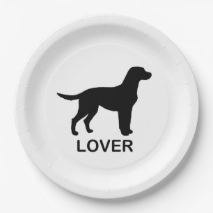 Labrador Liebhaber Pappteller