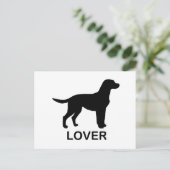Labrador Liebhaber Postkarte (Stehend Vorderseite)