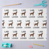 Labrador Liebhaber Seidenpapier (Basteln)