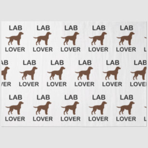Labrador Liebhaber Seidenpapier