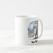 Labrador Life Jekyll und Hyde Kaffeetasse (VorderseiteRechts)