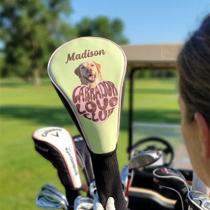 Labrador Love Club Maßanfertigung Kopfbedeckung - Golf Headcover
