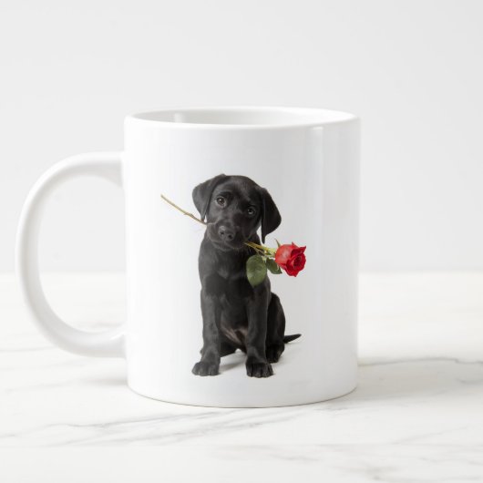 Labrador Love Jumbo-Tasse (Links)