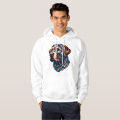 Labrador Lover Android Inspiriert Art Hoodie (Vorne ganz)