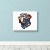 Labrador Lover Android Inspiriert Art Leinwanddruck (Insitu (Holzboden))