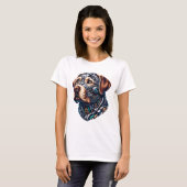Labrador Lover Android Inspiriert Art T-Shirt (Vorne ganz)