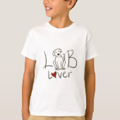 Labrador Lover Kids Sweatshirt T-Shirt (Vorderseite)