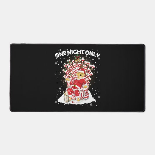 Labrador Lovers Christmas Dog Funny T Shirt Schreibtischunterlage (Vorderseite)